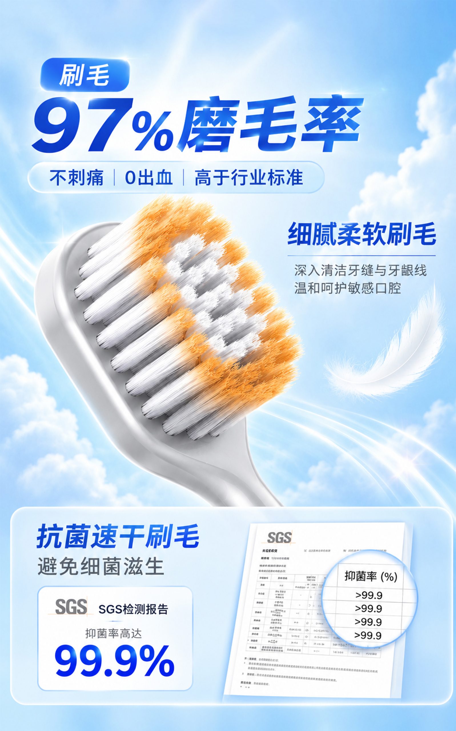 97%磨毛率