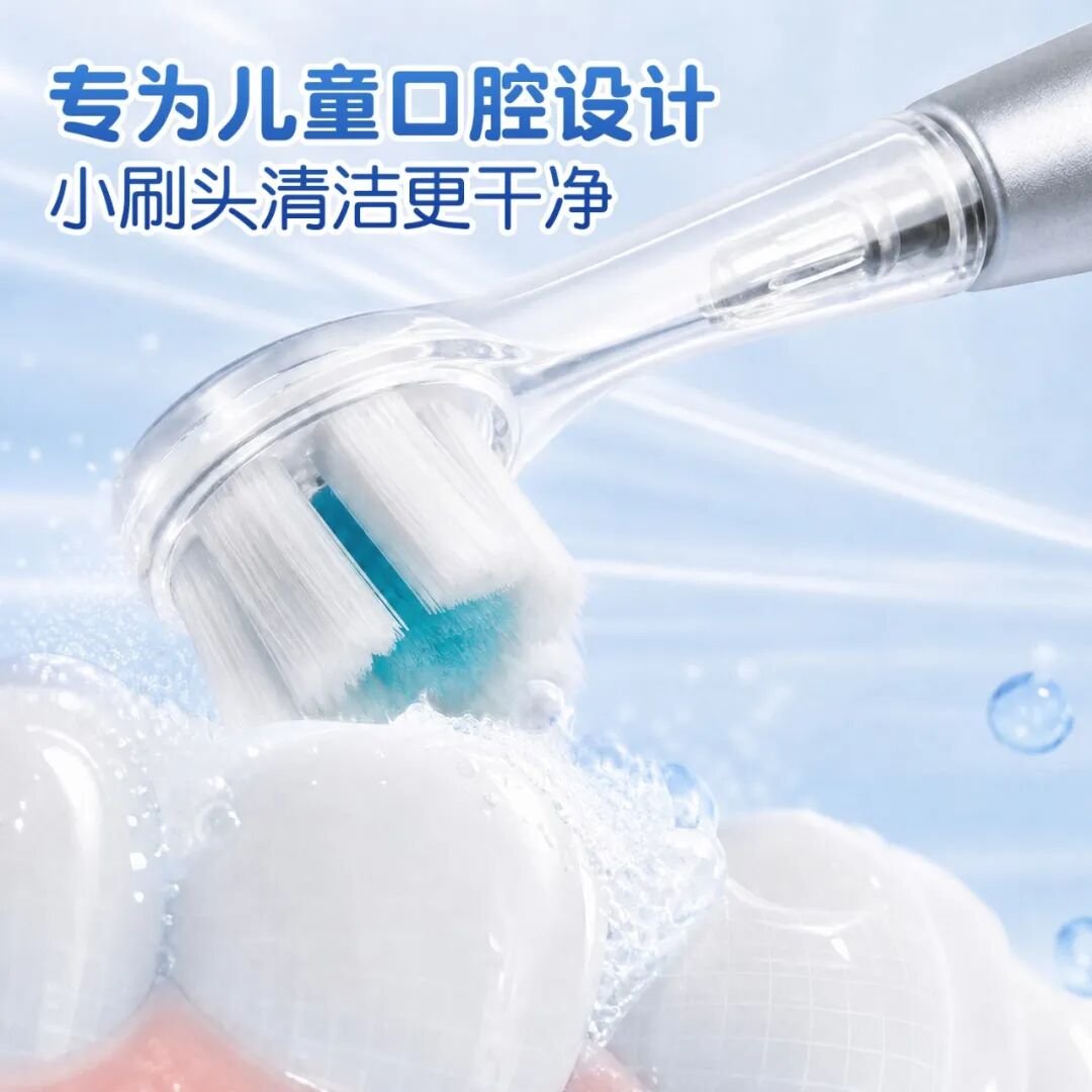 手柄重复用，只换刷头｜实用型儿童牙刷威廉希尔williamhill中文 G308（images 4）