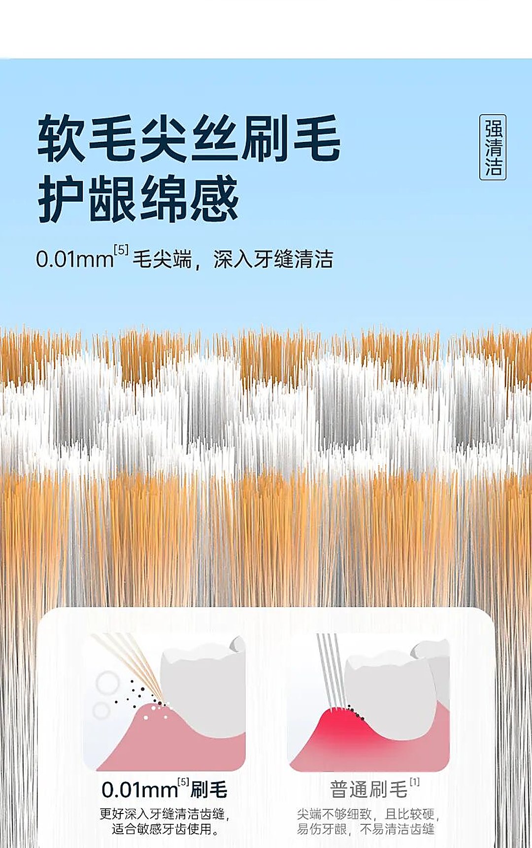 威廉希尔williamhill中文宽头高效洁齿软毛护龈牙刷(images 3)